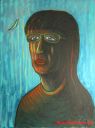 Woman in black 80 x60 Oil on canvas.JPG